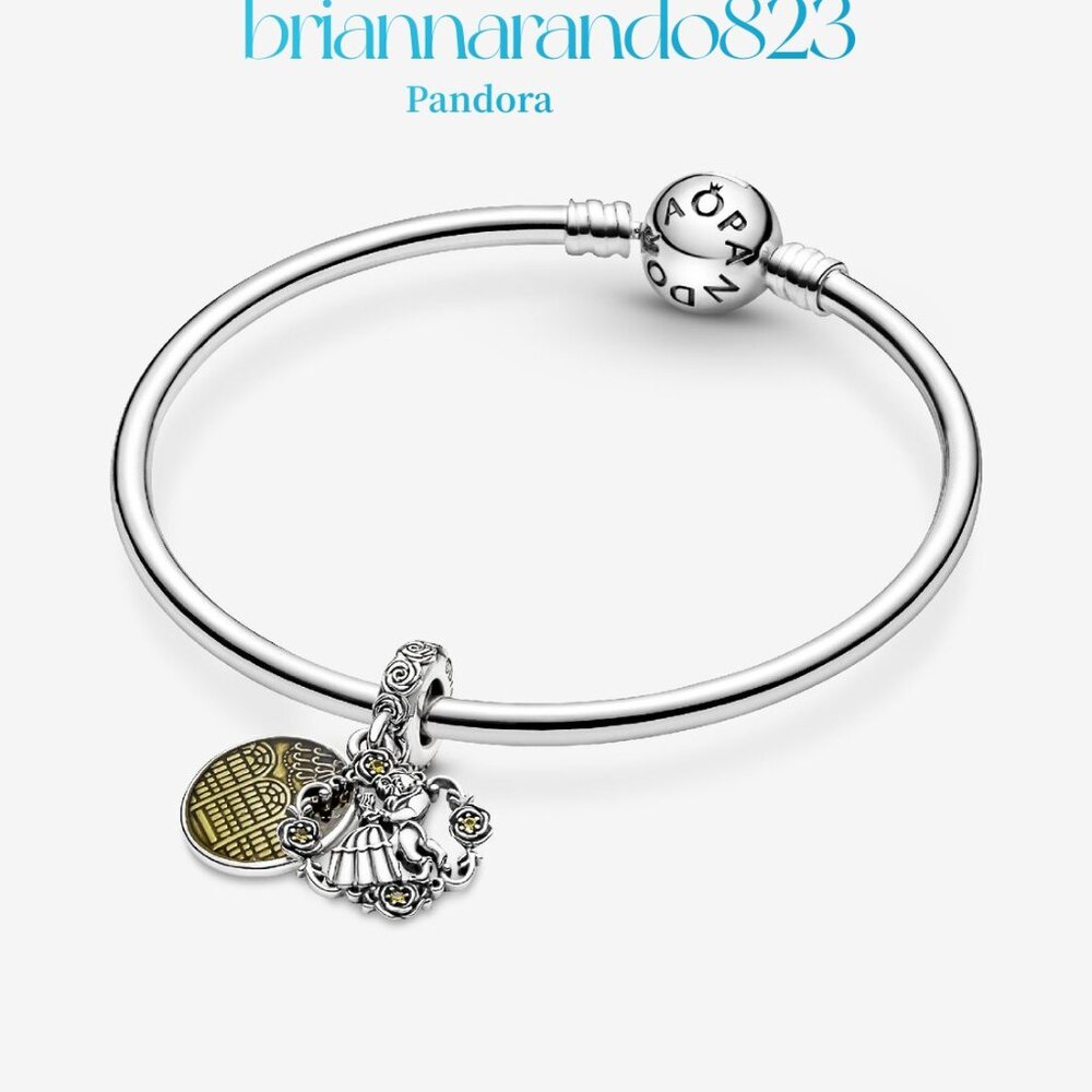 Pandora Disney Beauty And The Beast Dancing Dangl… - image 4